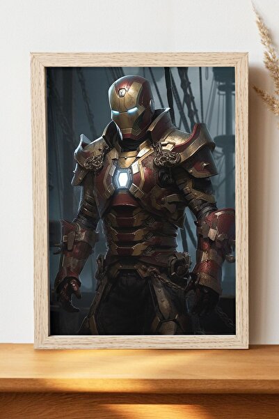 Luna Marissa Αφίσα Iron Man - Αφίσα τοίχου από γυαλιστερό χαρτί χωρίς πλαίσιο
