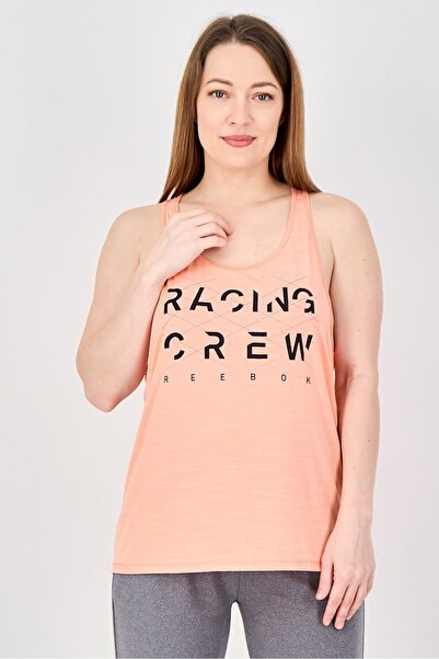 Reebok Women Sportswear Fit Sleeveless Training Tank Top, Orange