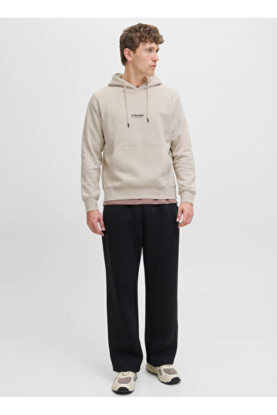 Jack & Jones Ανδρικό φούτερ με κουκούλα με εμπριμέ λογότυπο στο στήθος - Soho