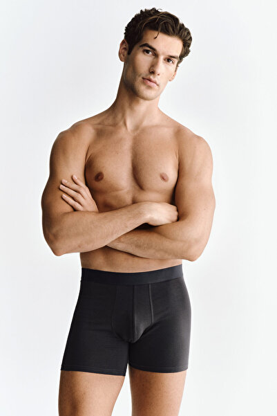 H&M 5'li Normal Paça Boxer Şort Lycra®