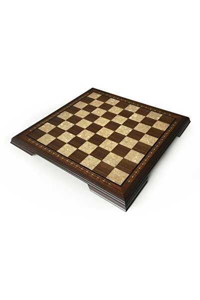 Helena Wood Art Handmade Wooden Chess Table 48cm