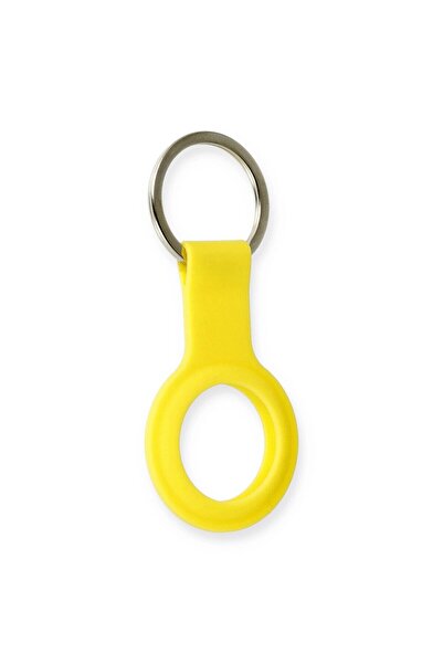 ALVERA COLLECTION Airtag silicone case - yellow