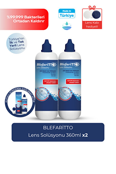 BLEFARİTTO Blefaritto Lens Solüsyonu 360 ml 360 ml Avantaj Paket