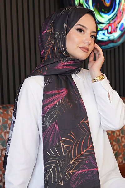AFVENTE Pink Striped Cotton Shawl