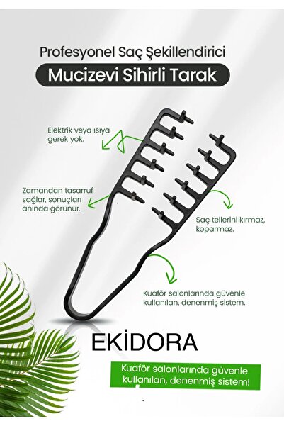 EKİDORA Mucizevi Şekil Tarağı Viral Ürün