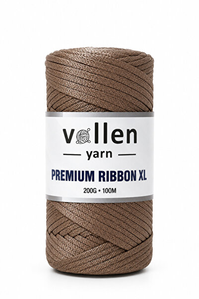 vollen yarn Snur de poliester premium 200gr/4mm, snur de macrame, snur de gea...