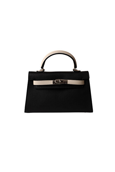 auj Kelly Bag Black And White