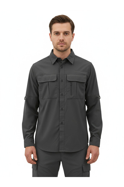 NOBLE Napoli Playoff Shirt Anthracite