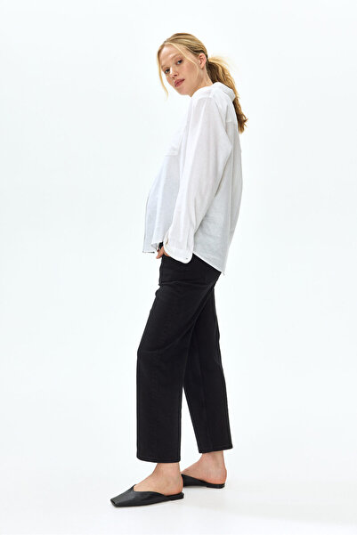 H&M MAMA Straight Ankle Jeans