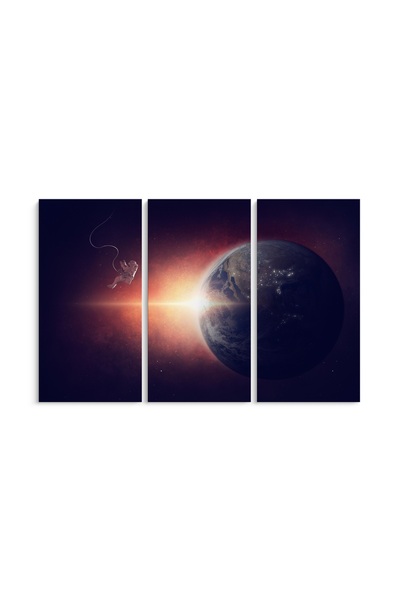 PRINTFINIT Tablou Canvas Spatiu | 3 Piese