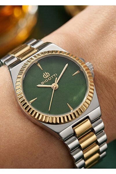 Bigotti Quotidiano Silver and Gold Stainless Steel Watch for Women BG.1.10666-6