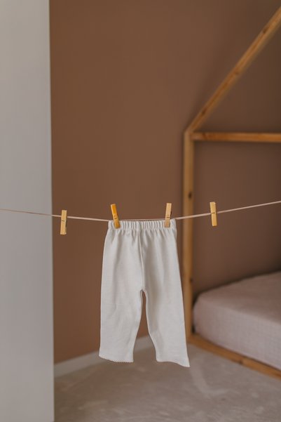 İLAYS Premium Cotton Crochet Baby 2Li Legging