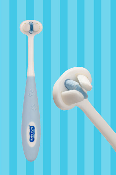 BABYTON Toothhugger 3 Yönlü Çocuk Diş Fırçası Coco
