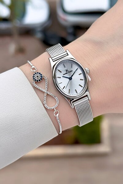 Daniel Klein Gray Color Adjustable Cord 21 mm Women's Wristwatch