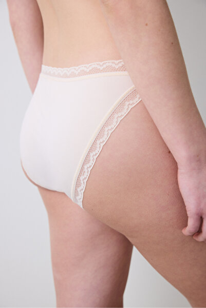 Penti Easy Micro LaceKrem Slip Külot