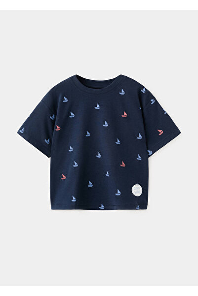 MANGO Baby Gemi desenli tişört