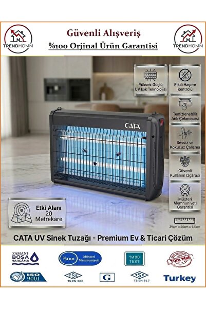 Cata Sinek Öldürücü Cihaz - 2x10 - Balastlı - Etki Alanı 20m²