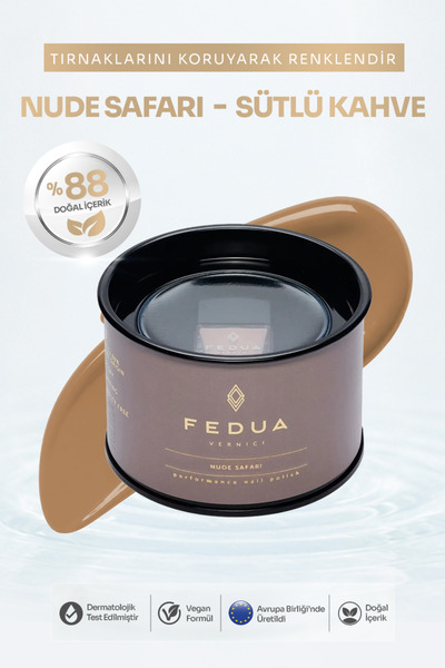 Fedua Nude Safari Sütlü Kahve Oje 11 ml