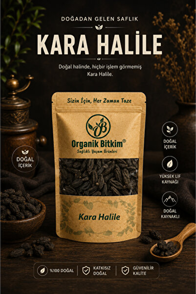 OB Organik Bitkim Kara Halile 1000 gr