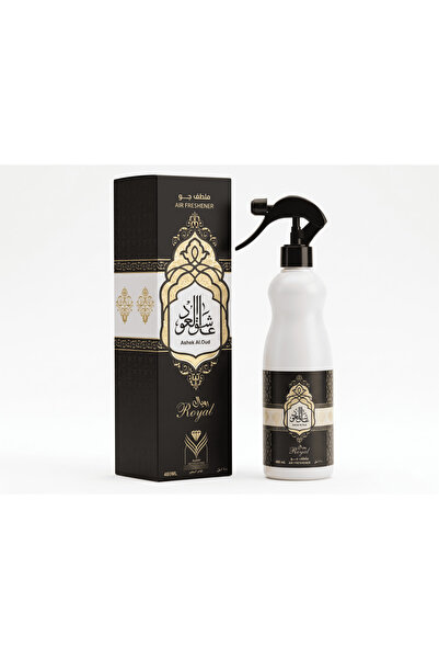 ALMAS PERFUMES معطر جو برائحة عشق العود (ملطف جو) من الماس، 480 مل
