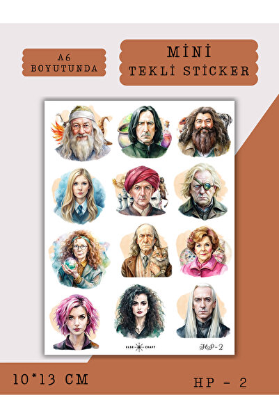 Else Craft Harry Potter Sticker - HP-2 - Ajanda Planlayıcı Bullet Journal İçi...