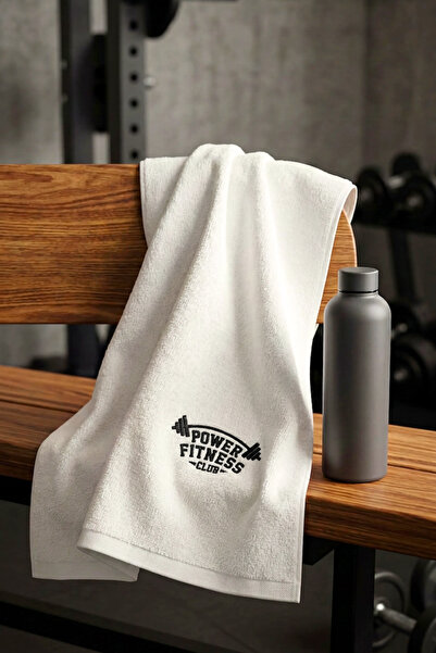 RunGear Up Power Fitness Sports Towel 100% Cotton 600 Gsm Gym Pilates Yoga Tr...