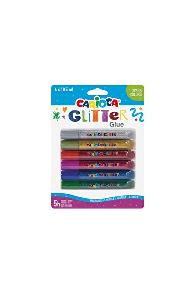 carioca Adeziv cu sclipici Spark 6x10.5 ml