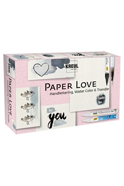 Kreul Σετ μεταφοράς γραμμάτων και φωτογραφιών, Paper Love Kreul