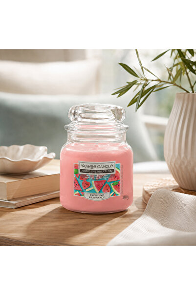 Yankee Candle Lumanare Parfumata Borcan Mediu, Watermelon Splash, 340gr