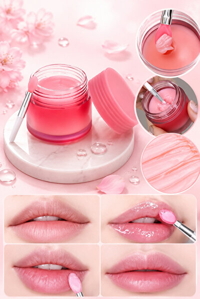 SETBEAUTY Nemlendirici Besleyici ve Onarıcı Dudak Uyku Bakım Maskesi Balm 20ML