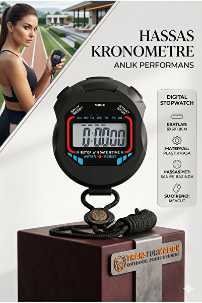 Transformacion Kronometre Antrenör Dijital Kronometre Profesyonel El Tipi Spo...