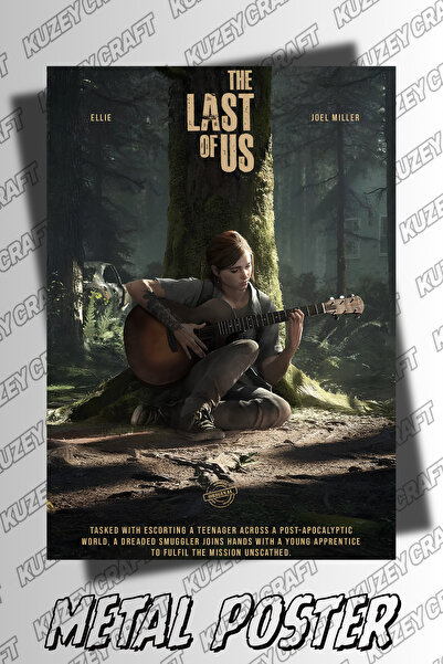 Kuzey Craft The Last Of Us Metal Poster Duvar Tablosu Özel Tasarım Hediye Par...