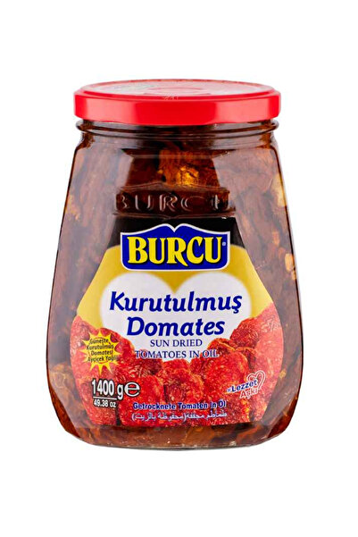 BURCU Güneşte Kurutulmuş Domates Cam Kavanoz 1400 gr