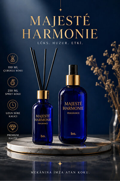 Bo Essences Majeste Harmonie Oda Kokusu Seti | 100 ml Çubuklu 250 ml Sprey | ...
