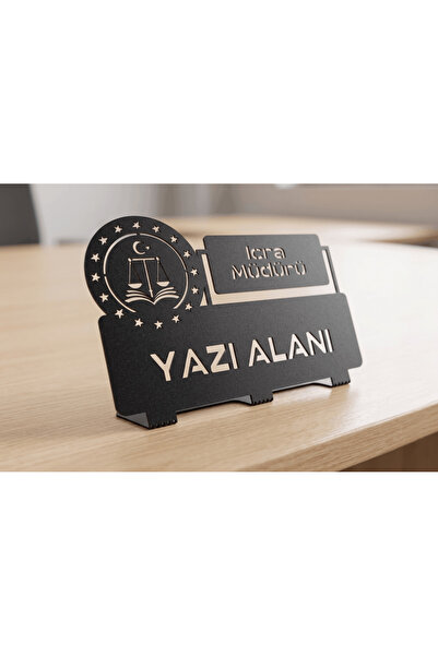Mova Dizayn Kişiye Özel Hediyelik Adalet Bakanlık İcra Müdür Avukat Hakim Tas...