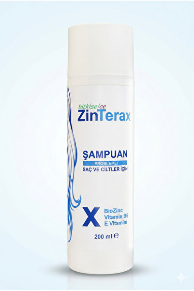 bitkiselce Zinterax VitaminB5 Şampuan Kepek, Pullanma-Onarıcı Bakım Kompleksi...