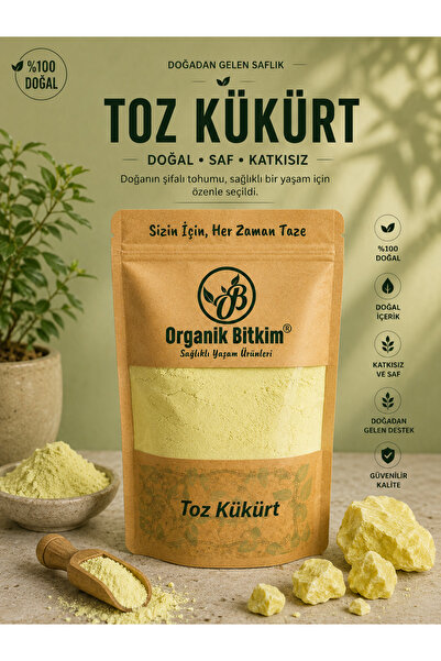 OB Organik Bitkim Toz Kükürt 1 Kg