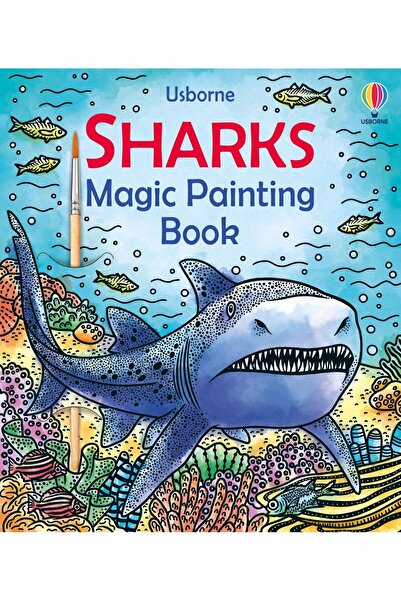 Usborne Sharks Magic Painting Book, Usborne, + 3 years