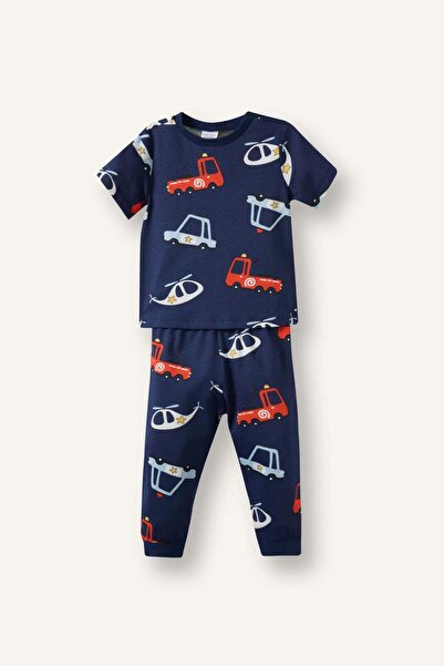 DeFacto 2'li Pijama Takımı Erkek Bebek G8854A526SM