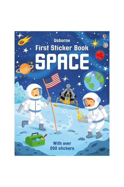 Usborne Carte pentru copii - First Sticker Book: Space