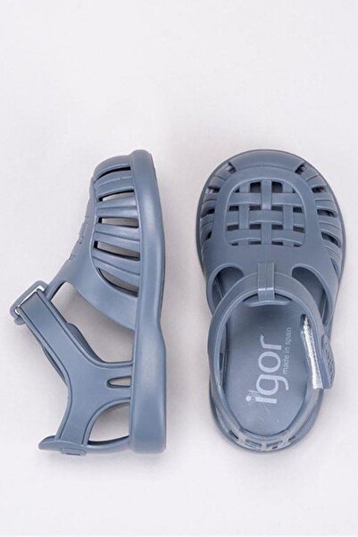IGOR Tobby Solid Çocuk Gri Günlük Stil Sandalet S10271-225