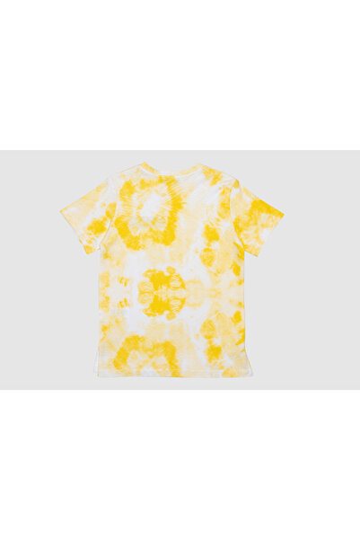Benetton Tricou galben pentru băiat