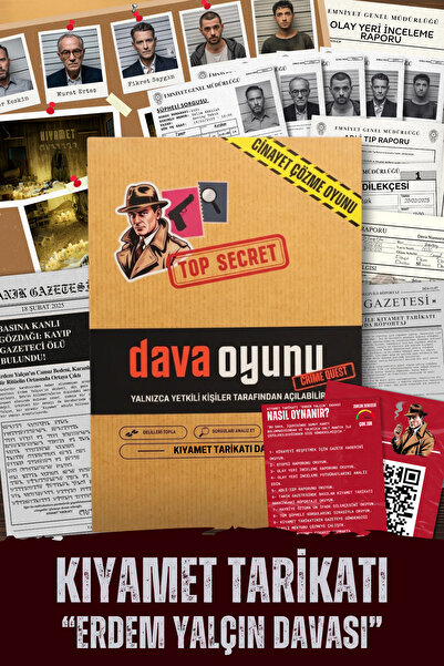 Crime Quest Dedektif Oyunu Kıyamet Tarikatı Erdem Yalçın Davası, Cinayet Çözm...