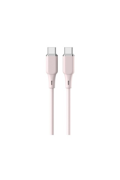 lemontti Cablu Type-C la Type-C din silicon lichid, Încărcare rapidă, 60W, 1....