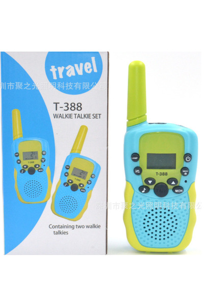 OEM Set 2 Stații Walkie Talkie pentru Copii, Rază de Acțiune până la 3 km, Ec...