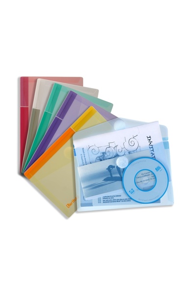 Tarifold Polypropylene folder with Velcro A6