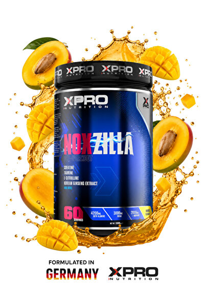 Xpro Nutrition Noxzilla Pre-Workout 1098gr- Mango