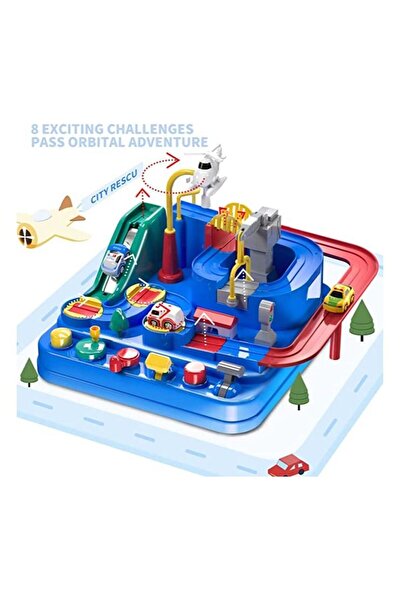 Yelajoy Kids Race Track Toys for Boy Car Adventure Toy for 3 4 5 6 7 Years Ol...