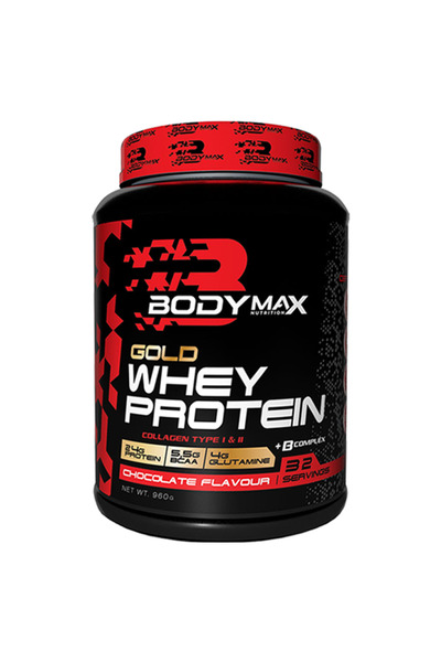 BODYMAX Gold Whey Protein Tozu 960g | Çikolata Aromalı | 32 Servis | Kolajen ...
