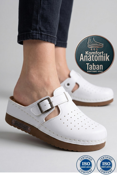 Roy Jones Γυναικείες παντόφλες Cork Sole Orthopedic Closed Sabo - Anatomic Co...